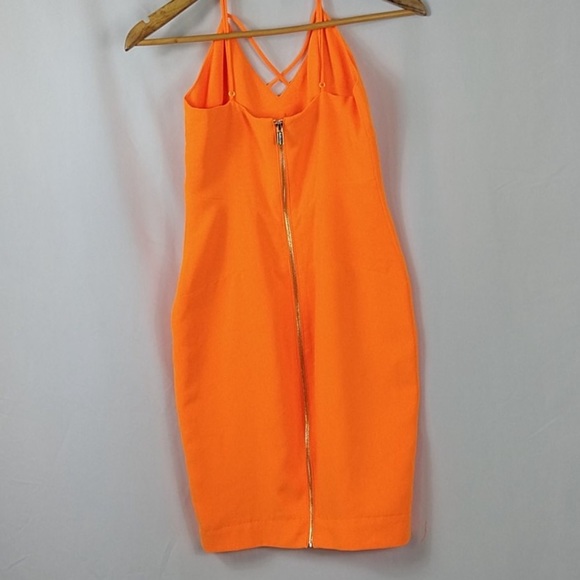 Orange bodycon House of CB “Letizia” size S/ 4-6 - Picture 5 of 6